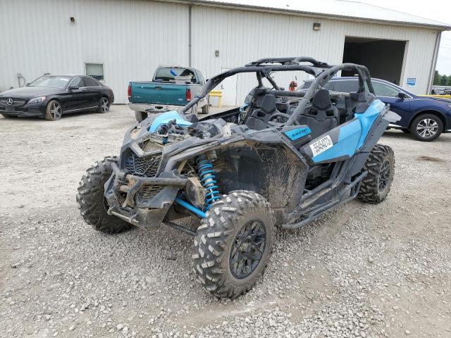 3JBVGAW44MK000683 - 2021 CAN-AM MAVERICK X DS TURBO R BLUE photo 2