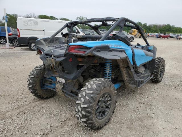 3JBVGAW44MK000683 - 2021 CAN-AM MAVERICK X DS TURBO R BLUE photo 4