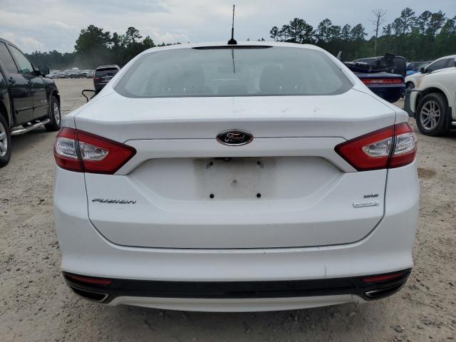 3FA6P0H99FR282422 - 2015 FORD FUSION SE WHITE photo 6