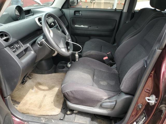 JTLKT324X50194369 - 2005 TOYOTA SCION XB ბურგუნდია ფოტო 7