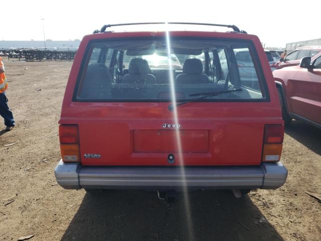 1J4FJ78S4TL270612 - 1996 JEEP CHEROKEE COUNTRY RED photo 6