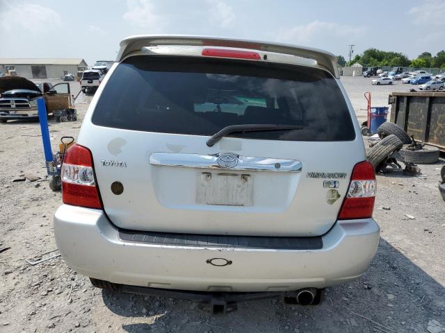 JTEDW21A460014121 - 2006 TOYOTA HIGHLANDER HYBRID SILVER photo 6