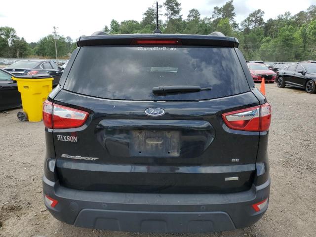 MAJ3P1TE8JC203567 - 2018 FORD ECOSPORT SE შავი ფოტო 6