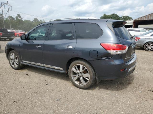 5N1AR2MM1EC606458 - 2014 NISSAN PATHFINDER S GRAY photo 2