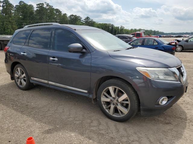 5N1AR2MM1EC606458 - 2014 NISSAN PATHFINDER S GRAY photo 4