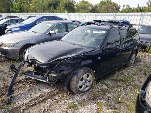 WVWSR61J55W032519 - 2005 VOLKSWAGEN JETTA GLS TDI BLACK photo 1