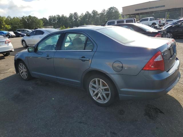 3FAHP0JG3BR206545 - 2011 FORD FUSION SEL TURQUOISE photo 2