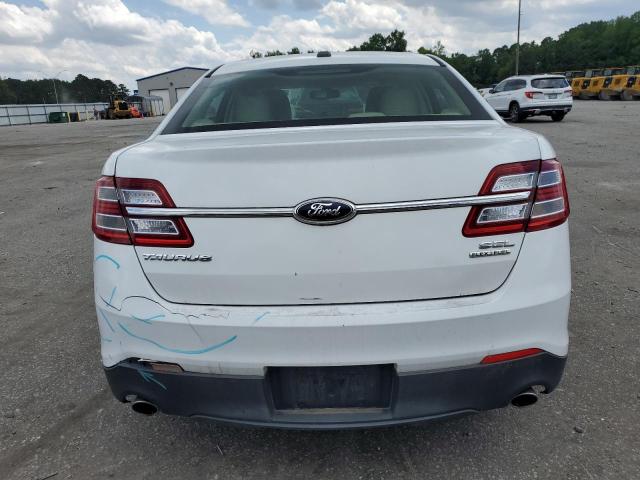 1FAHP2E80DG213624 - 2013 FORD TAURUS SEL WHITE photo 6