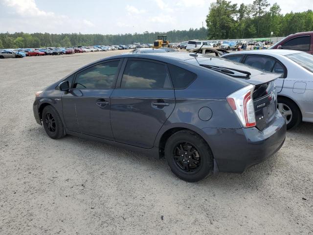 JTDKN3DUXE0375670 - 2014 TOYOTA PRIUS BLACK photo 2