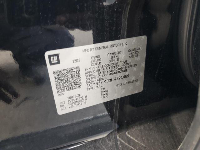 1GYS3HKJ3LR221459 - 2020 CADILLAC ESCALADE ESV LUXURY 黑色 照片 14
