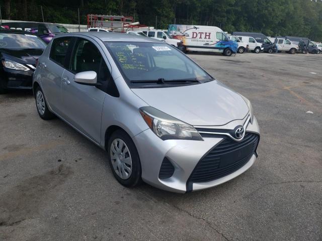 VNKKTUD34GA059687 - 2016 TOYOTA YARIS L GRAY photo 4