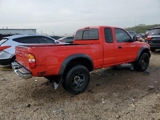5TESM92N02Z073639 - 2002 TOYOTA TACOMA XTRACAB PRERUNNER წითელი ფოტო 3