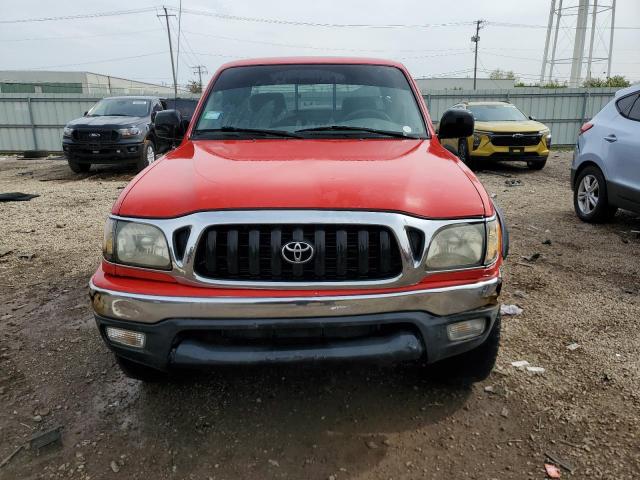 5TESM92N02Z073639 - 2002 TOYOTA TACOMA XTRACAB PRERUNNER წითელი ფოტო 5