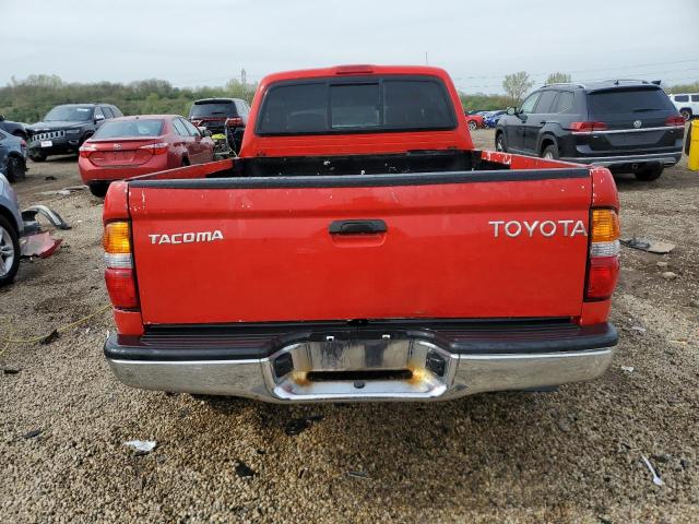 5TESM92N02Z073639 - 2002 TOYOTA TACOMA XTRACAB PRERUNNER წითელი ფოტო 6