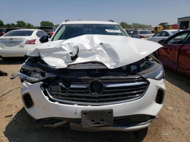 LRBFZPR44MD148826 - 2021 BUICK ENVISION ESSENCE WHITE photo 5