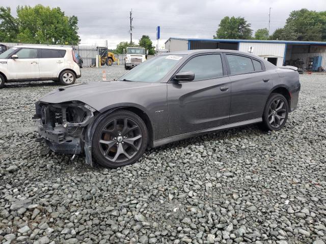 2C3CDXCT1KH607933 - 2019 DODGE CHARGER R/T GRAY photo 1