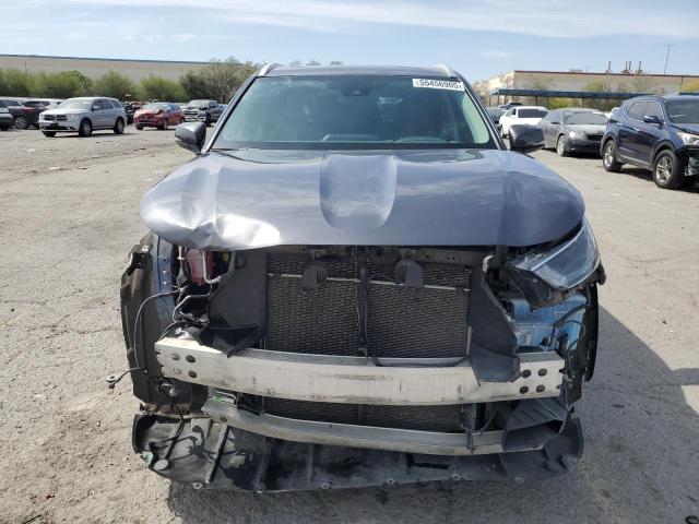 5TDGZRAH9NS547267 - 2022 TOYOTA HIGHLANDER XLE GRAY photo 5