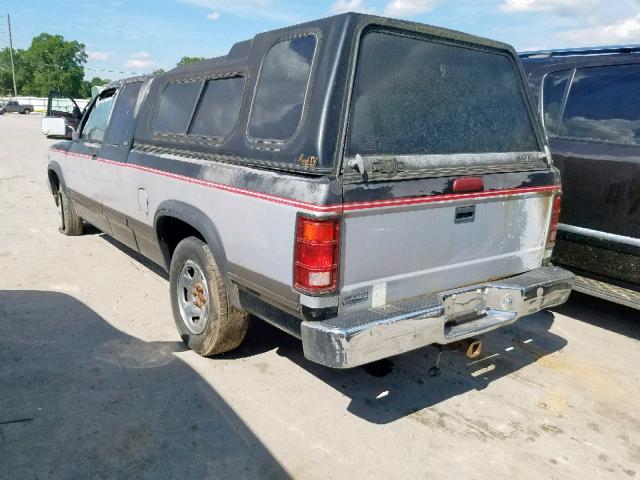 1B7GL23X3TS532538 - 1996 DODGE DAKOTA  photo 3