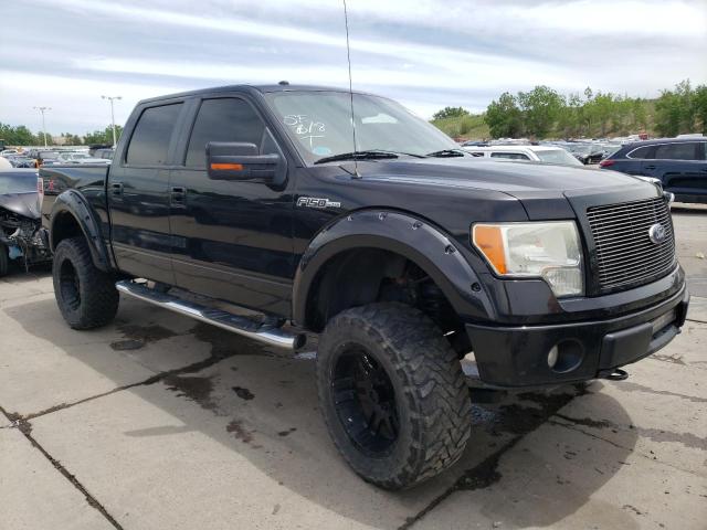 1FTFW1EV1AFA68244 - 2010 FORD F150 SUPERCREW BLACK photo 4