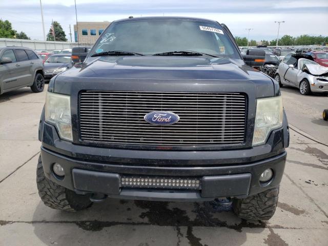 1FTFW1EV1AFA68244 - 2010 FORD F150 SUPERCREW BLACK photo 5