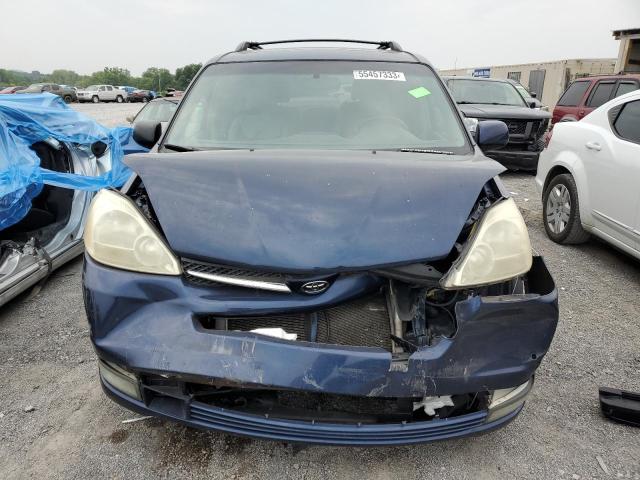 5TDZA22C95S316430 - 2005 TOYOTA SIENNA XLE BLUE photo 12