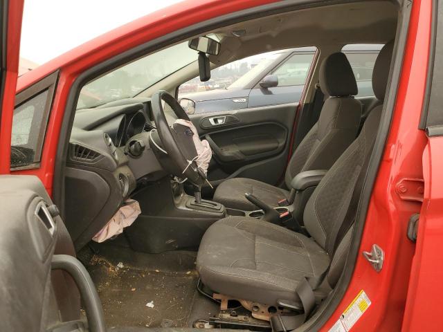 3FADP4EJ9EM110125 - 2014 FORD FIESTA SE RED photo 7