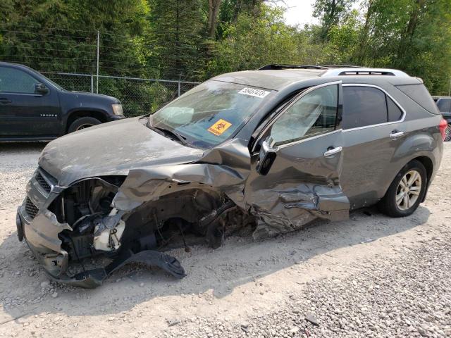 2GNFLGEK5C6375373 - 2012 CHEVROLET EQUINOX LTZ GRAY photo 1