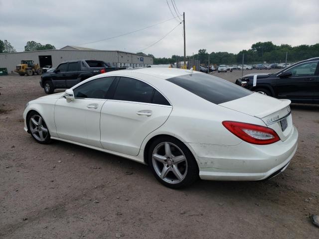 WDDLJ9BB8DA084877 - 2013 MERCEDES-BENZ CLS 550 4MATIC WHITE photo 2