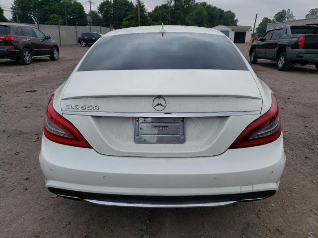 WDDLJ9BB8DA084877 - 2013 MERCEDES-BENZ CLS 550 4MATIC WHITE photo 6