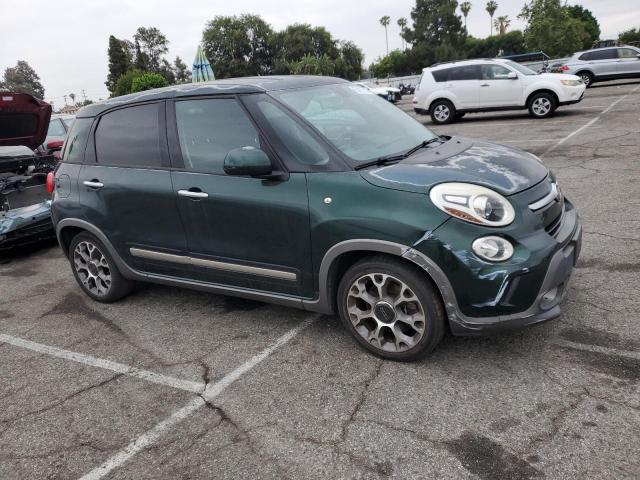 ZFBCFADH0EZ010261 - 2014 FIAT 500L TREKKING GREEN photo 4