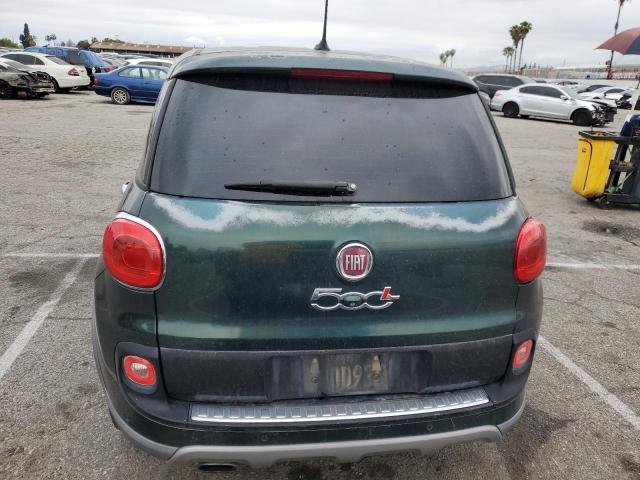 ZFBCFADH0EZ010261 - 2014 FIAT 500L TREKKING GREEN photo 6