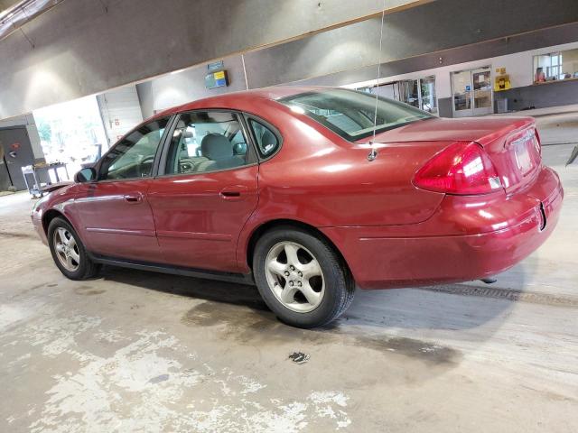 1FAFP53U93G218747 - 2003 FORD TAURUS SE BURGUNDY photo 2