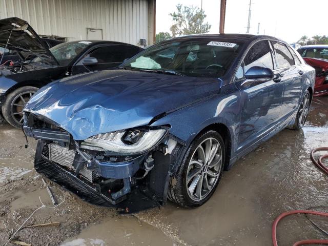 3LN6L5E96JR613467 - 2018 LINCOLN MKZ RESERVE ლურჯი ფოტო 1