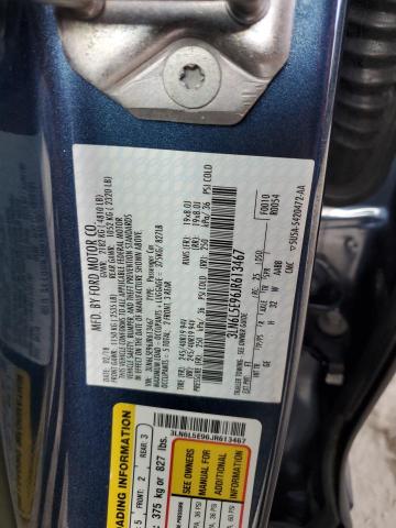 3LN6L5E96JR613467 - 2018 LINCOLN MKZ RESERVE ლურჯი ფოტო 13