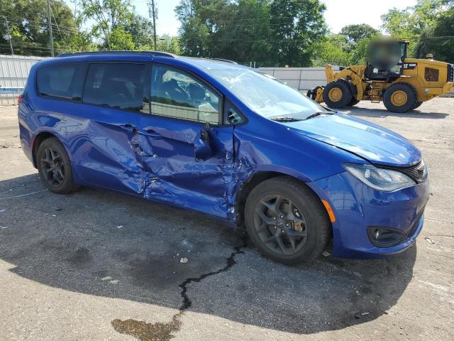 2C4RC1EG9JR292555 - 2018 CHRYSLER PACIFICA TOURING L PLUS BLUE photo 4