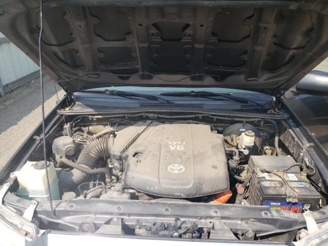 5TFJU4GN3EX059088 - 2014 TOYOTA TACOMA DOUBLE CAB PRERUNNER GRAY photo 11