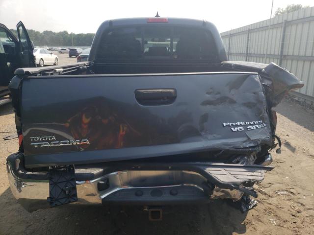 5TFJU4GN3EX059088 - 2014 TOYOTA TACOMA DOUBLE CAB PRERUNNER GRAY photo 6