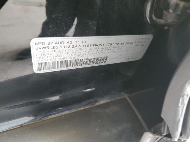 WAUKGAFBXBN044724 - 2011 AUDI A6 PRESTIGE Qara foto 13