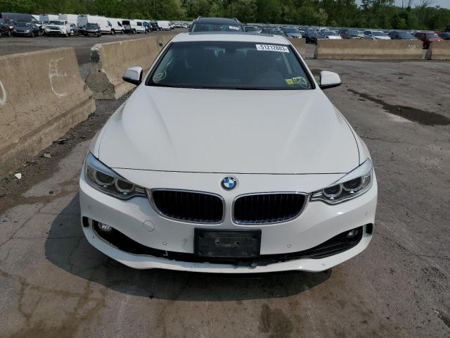 WBA3N9C5XFK248051 - 2015 BMW 428 XI WHITE photo 5