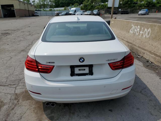 WBA3N9C5XFK248051 - 2015 BMW 428 XI WHITE photo 6