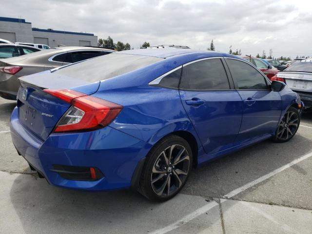 2HGFC2F88MH526115 - 2021 HONDA CIVIC SPORT BLUE photo 3