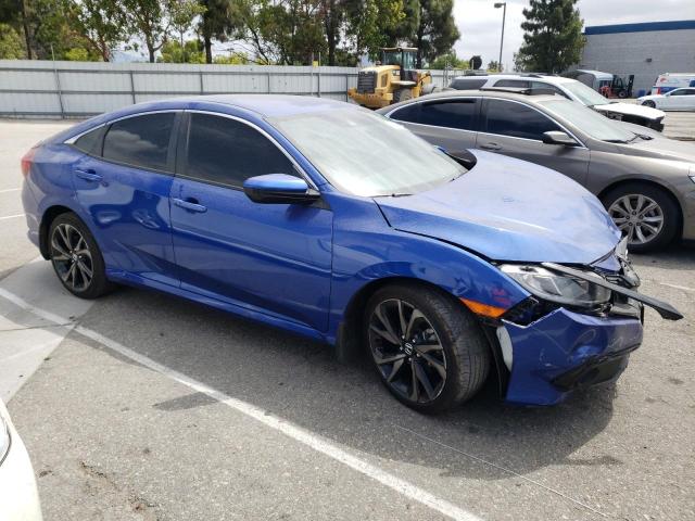 2HGFC2F88MH526115 - 2021 HONDA CIVIC SPORT BLUE photo 4