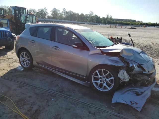 JM1BL1L35D1814009 - 2013 MAZDA SPEED 3 SILVER photo 4