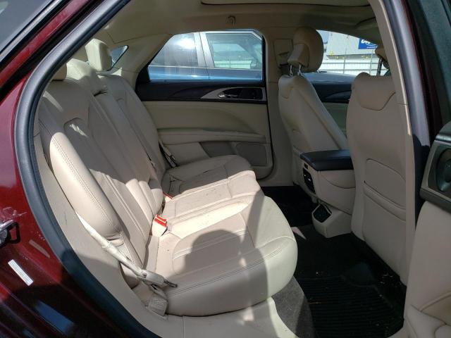 3LN6L5FC8HR626757 - 2017 LINCOLN MKZ RESERVE ბურგუნდია ფოტო 10