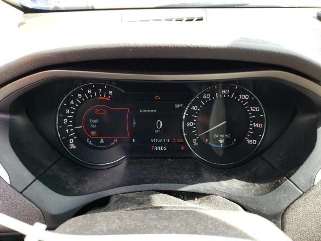 3LN6L5FC8HR626757 - 2017 LINCOLN MKZ RESERVE ბურგუნდია ფოტო 9