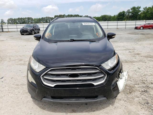 MAJ3P1TE4JC165223 - 2018 FORD ECOSPORT SE Negro foto 5