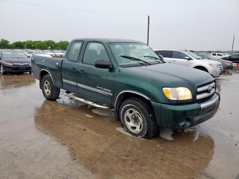 5TBRT34193S376810 - 2003 TOYOTA TUNDRA ACCESS CAB SR5 GREEN photo 4
