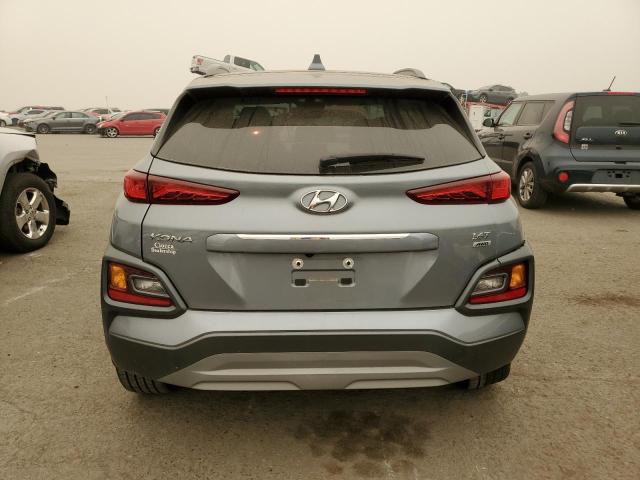 KM8K3CA59LU497392 - 2020 HYUNDAI KONA LIMITED GRAY photo 6