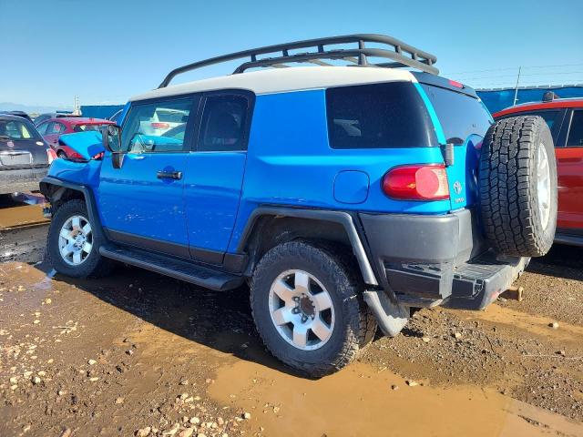 JTEBU11F670035556 - 2007 TOYOTA FJ CRUISER BLUE photo 2