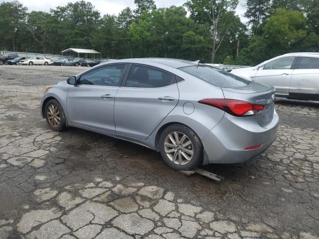 5NPDH4AE4FH615657 - 2015 HYUNDAI ELANTRA SE SILVER photo 2